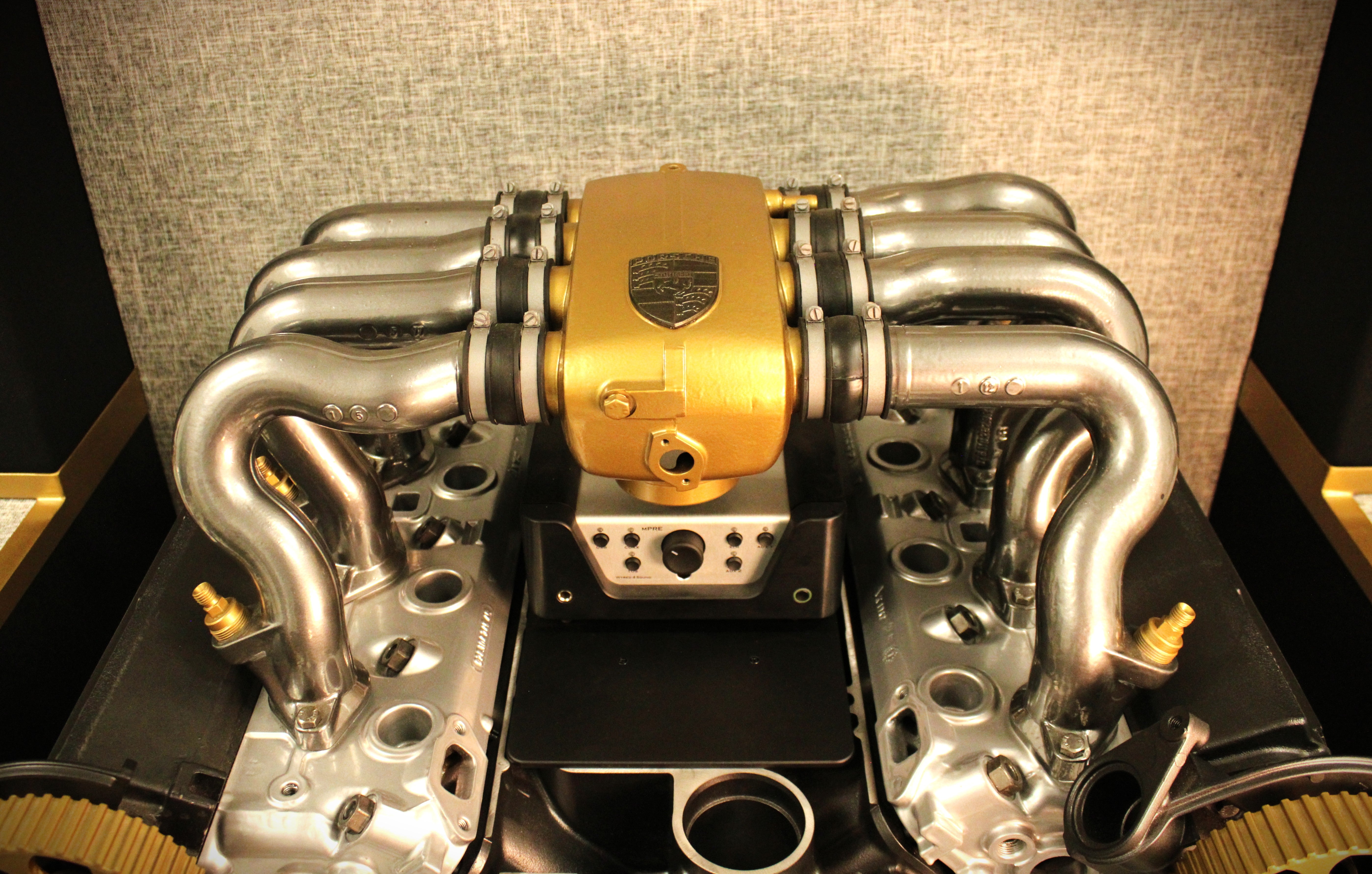 Porsche 928 V8 automotive art for luxury garage or car condo