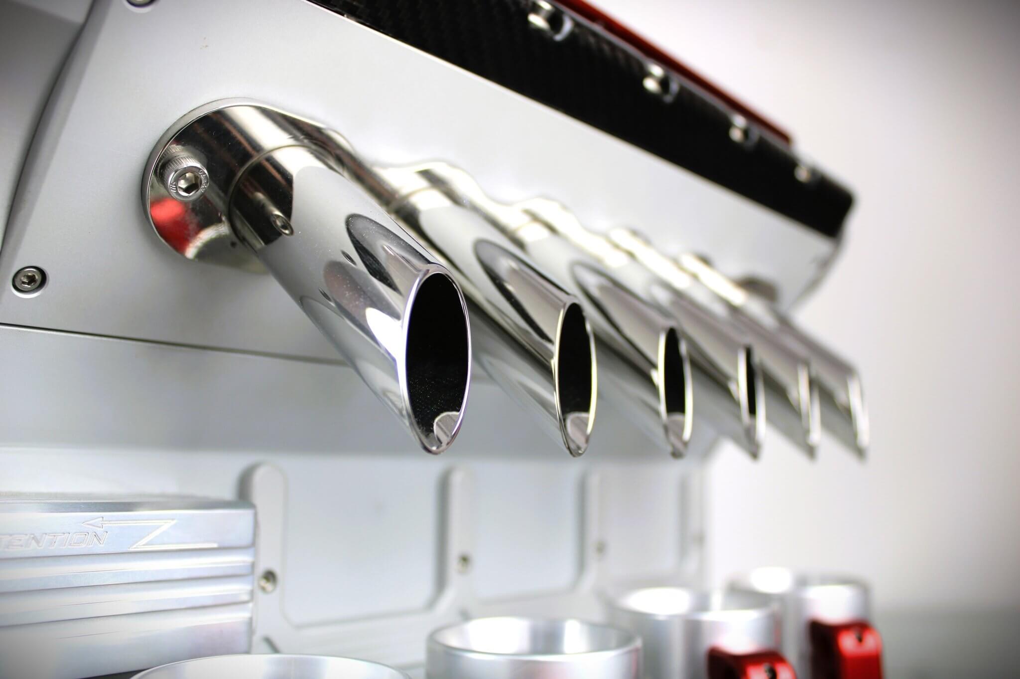 Automotive Espresso Machine - Functional V12 Engine Espresso Maker, Coffee Machine, High - end Showroom Design - Handmade Masterpiece - Ben's Auto Decor