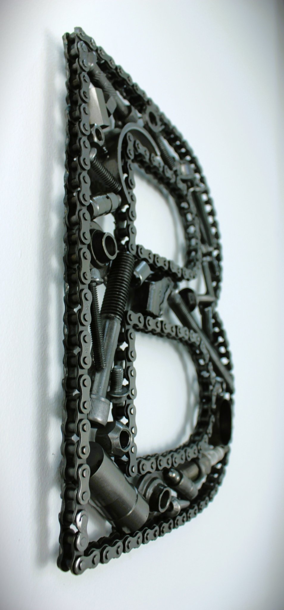 Car Part Letter B - Custom Handcrafted Letter Sign, Unique Automotive Decor, Car Enthusiast Gift - Ben's Auto Decor