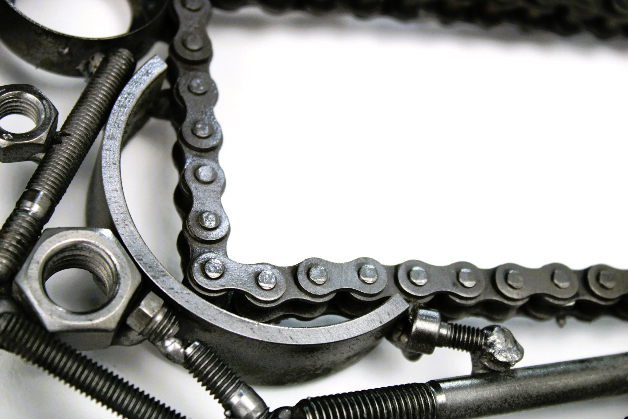 Car Part Letter F - Cool Wall Art for Car Enthusiasts, Handcrafted Last Name Initial - Ben's Auto Decor