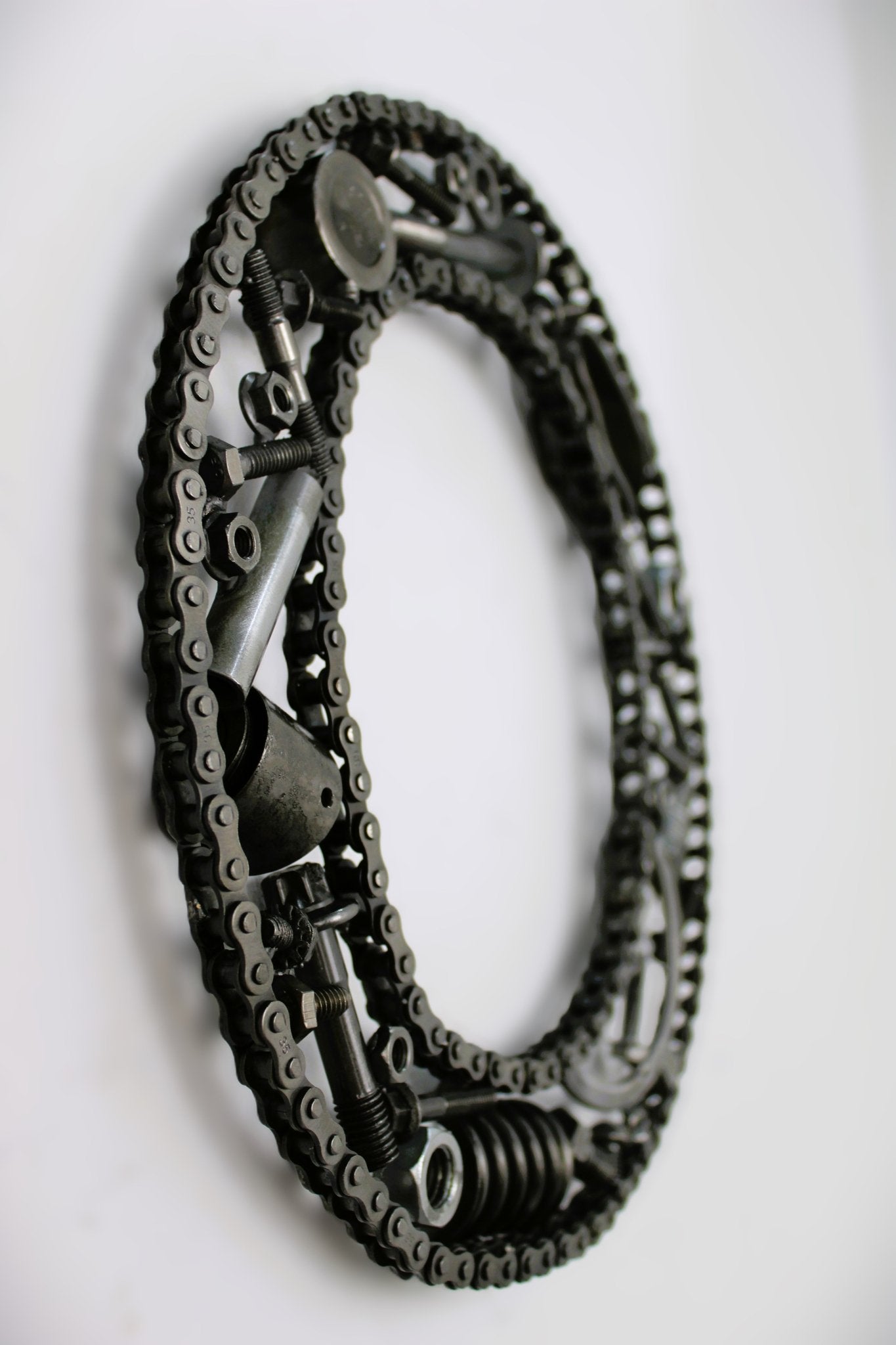 Car Part Letter O - Handmade Home Decor, Unique Desk Sculpture, Car Lover Gift - Ben's Auto Decor