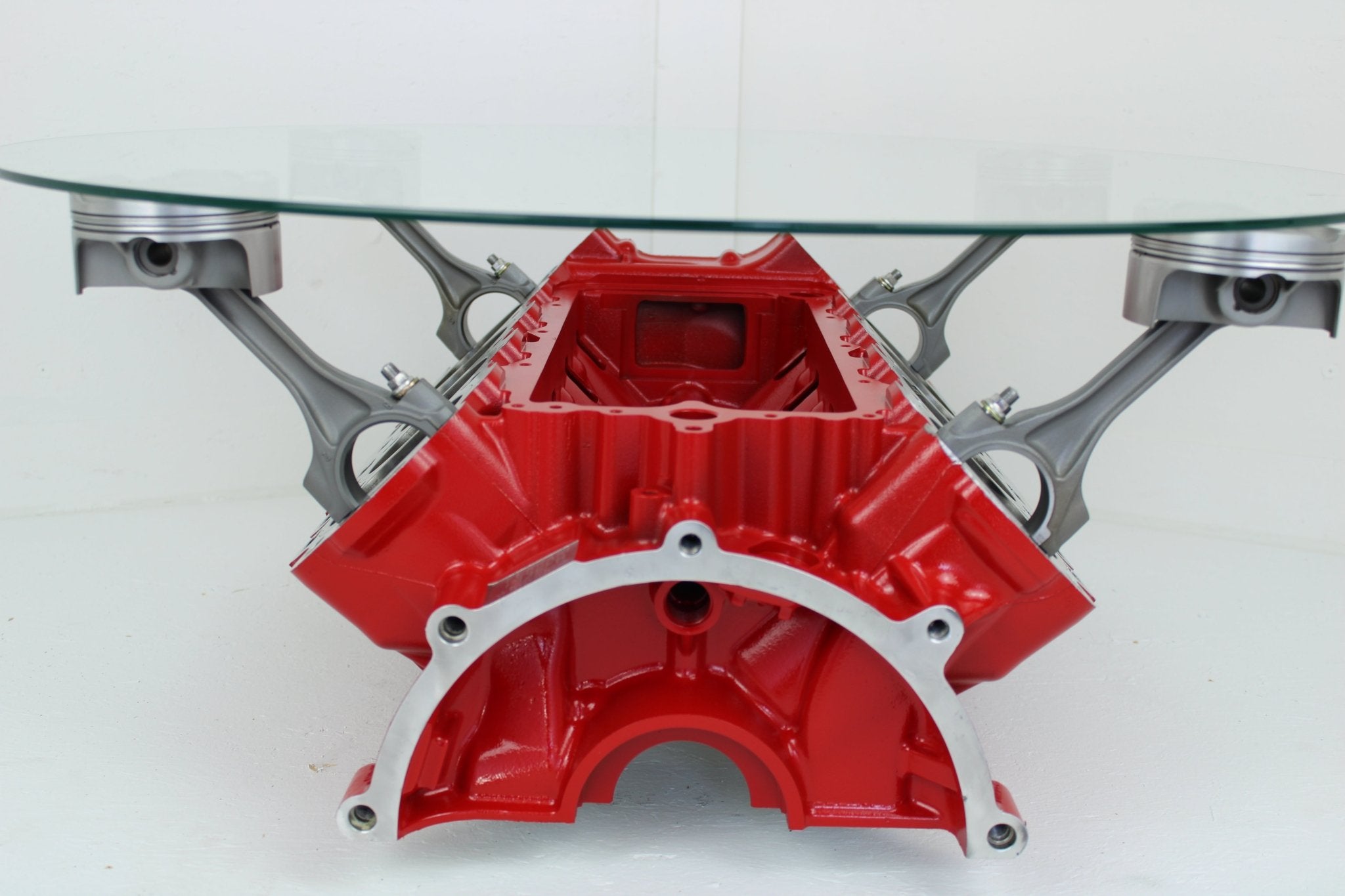 Custom Engine Coffee Table for Gearheads | Man Cave Furniture - Ben's Auto Decor