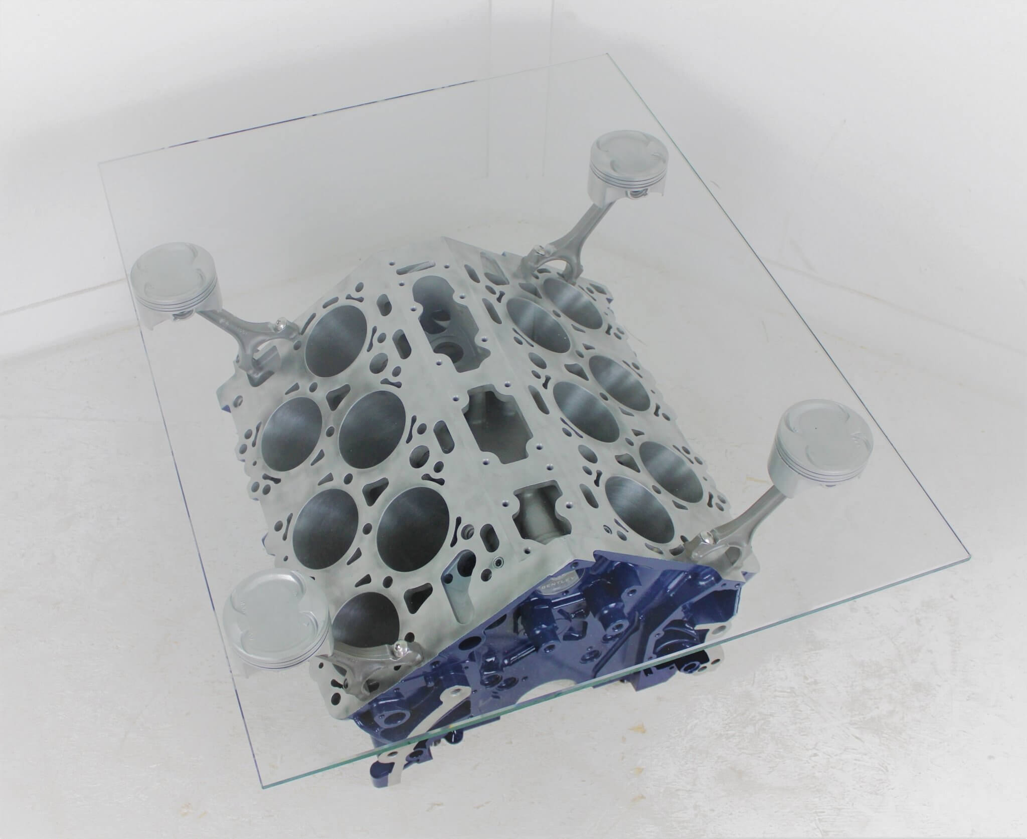 Custom Engine Coffee Table for Gearheads | Man Cave Furniture - Ben's Auto Decor