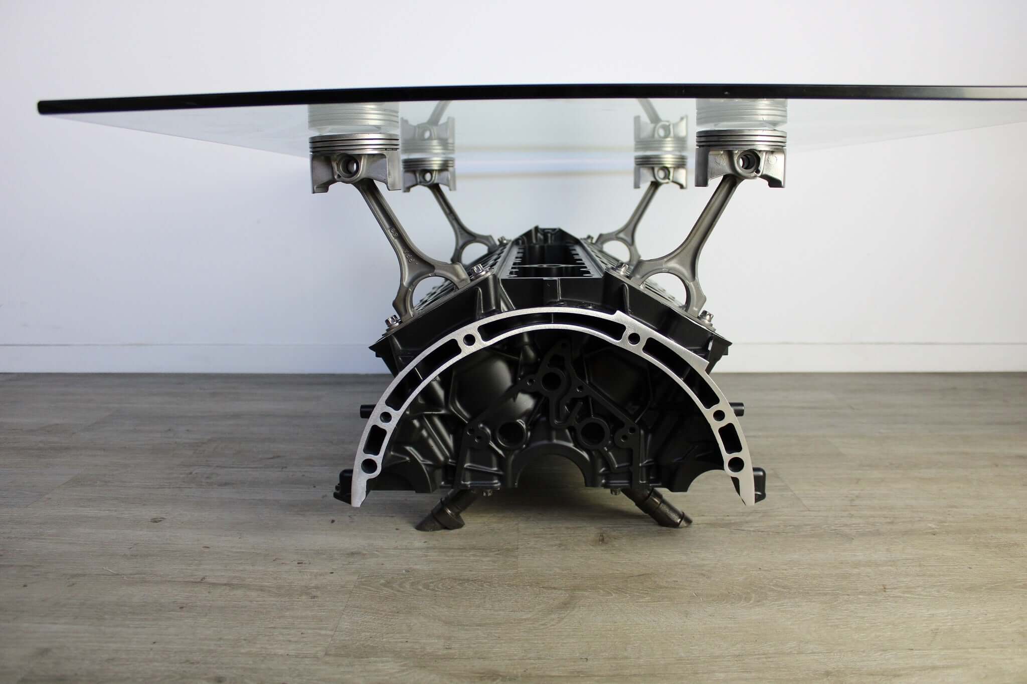 Custom Engine Coffee Table for Gearheads | Man Cave Furniture - Ben's Auto Decor