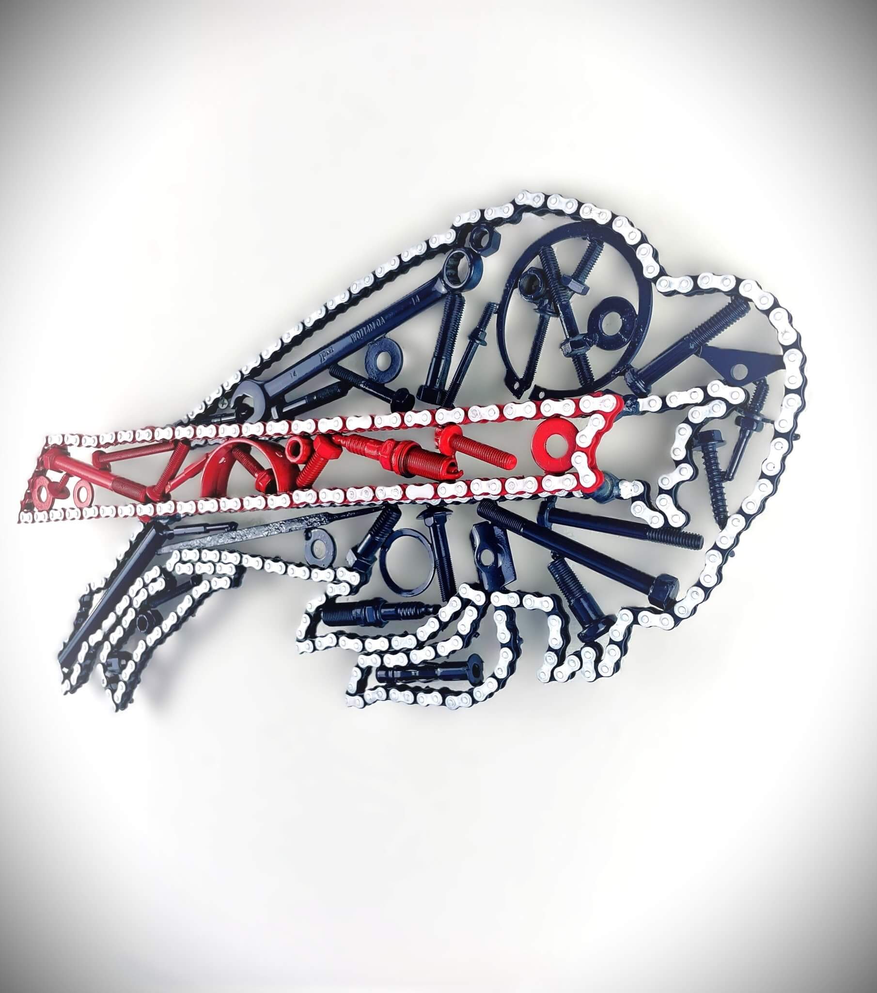 Custom Sports Team Logo Sign, Personalized Gearhead Gift, Man Cave Decor, Sport and Car Enthusiast Gift - Ben's Auto Decor