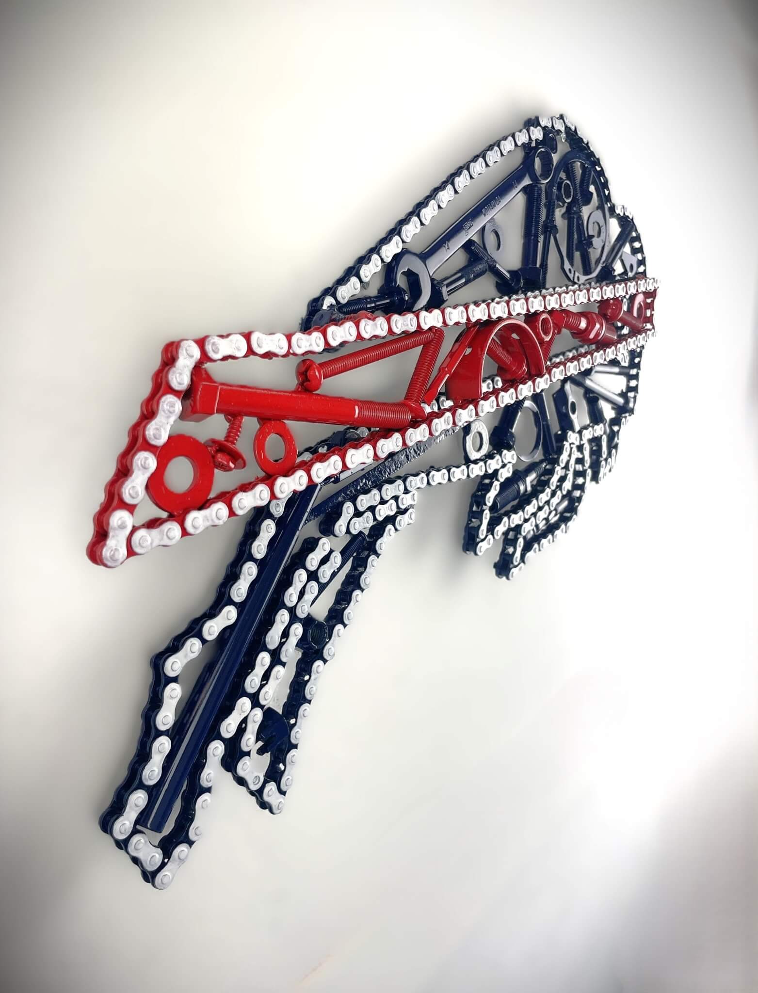 Custom Sports Team Logo Sign, Personalized Gearhead Gift, Man Cave Decor, Sport and Car Enthusiast Gift - Ben's Auto Decor