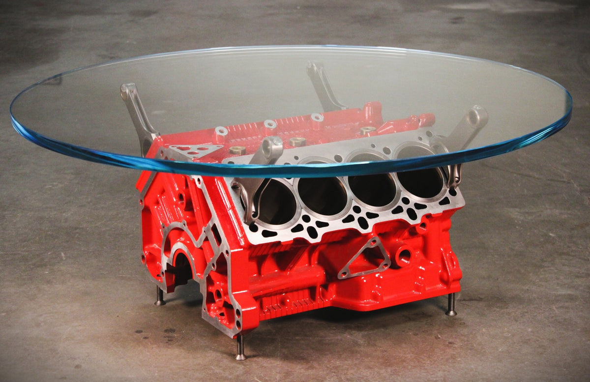 Ferrari 360 V8 Engine Coffee Table - Ben's Auto Decor