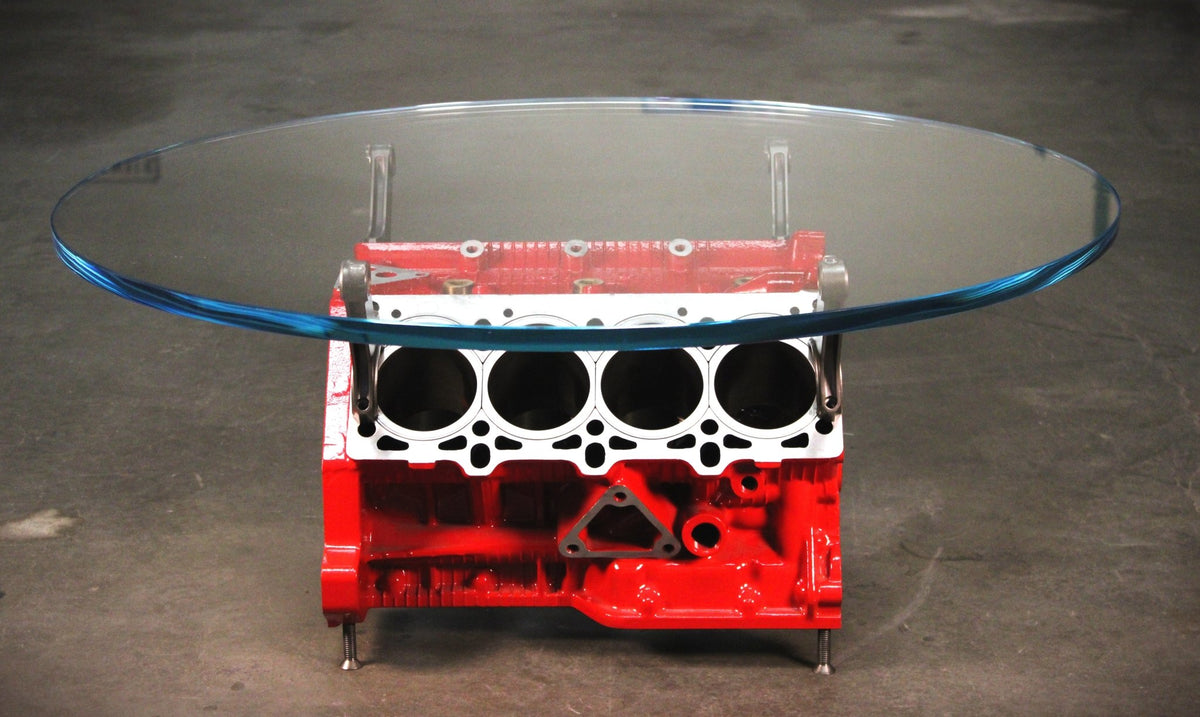 Ferrari 360 V8 Engine Coffee Table - Ben's Auto Decor