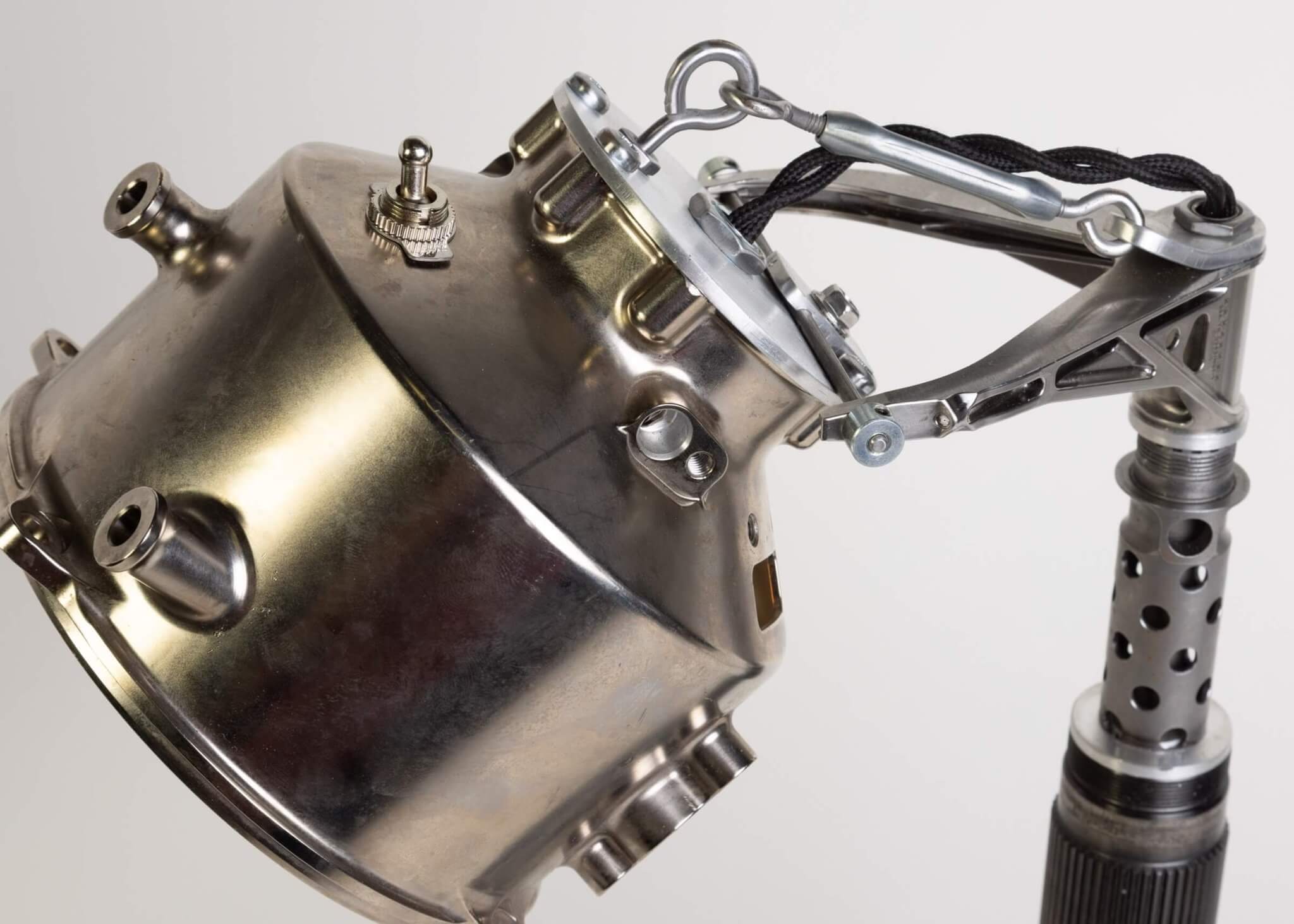 Formula 1 Clutch Housing Lamp - Race Car Decor Made from Authentic McLaren Engine Components - Ben's Auto Decor