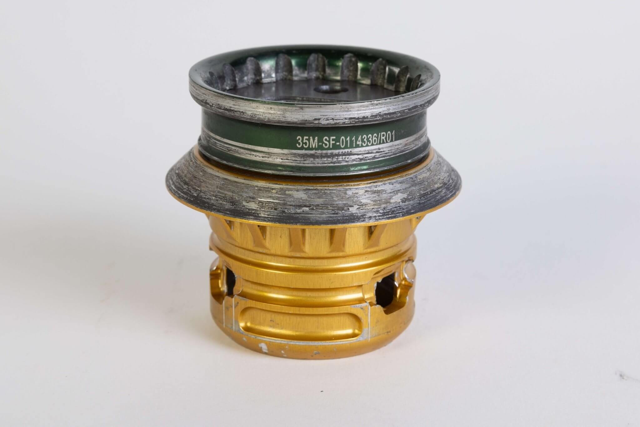 Gold Formula 1 Front Wheel Nut Pen Holder Automotive Art - Ben's Auto Decor