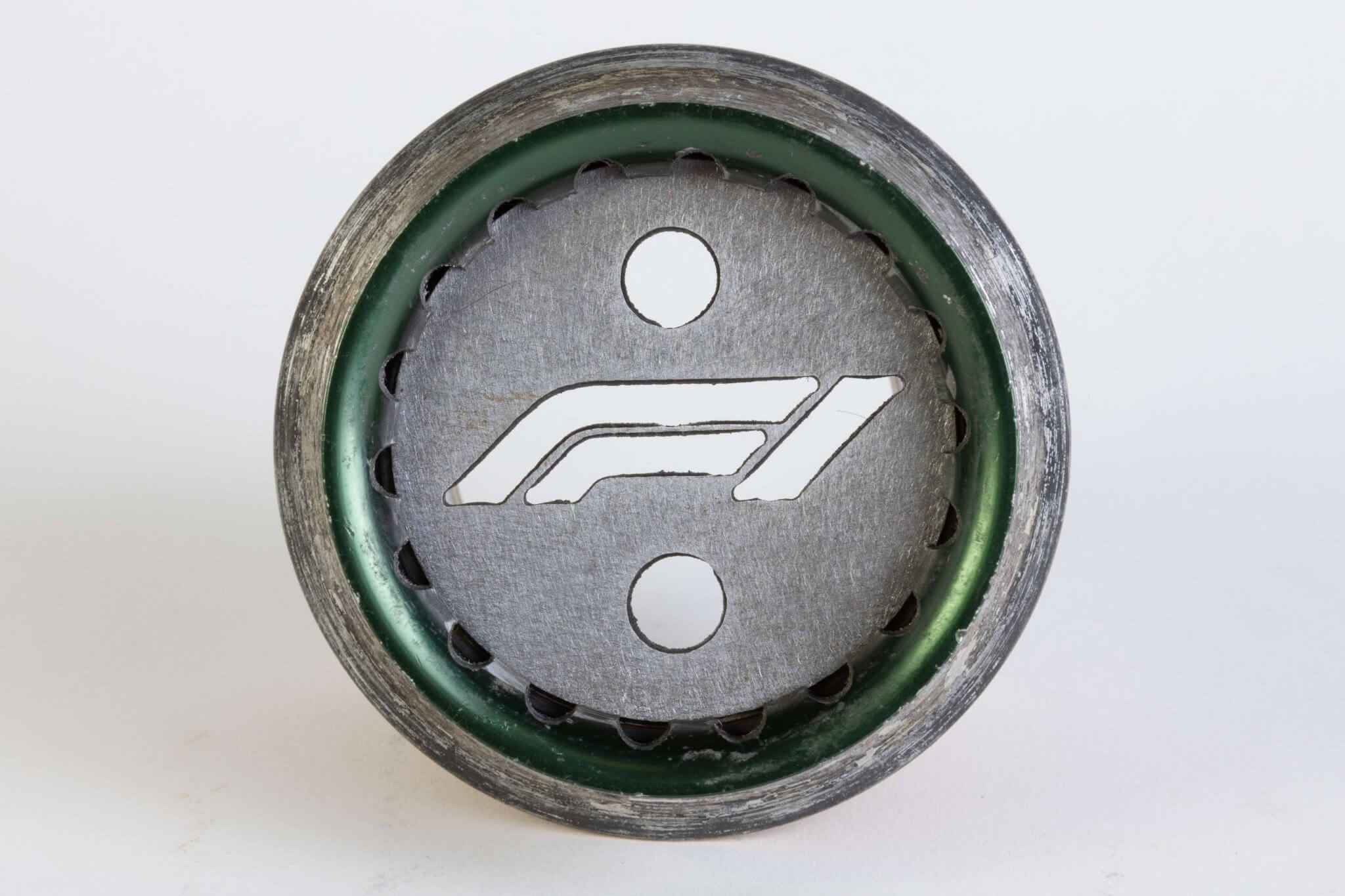 Gold Formula 1 Front Wheel Nut Pen Holder Automotive Art - Ben's Auto Decor