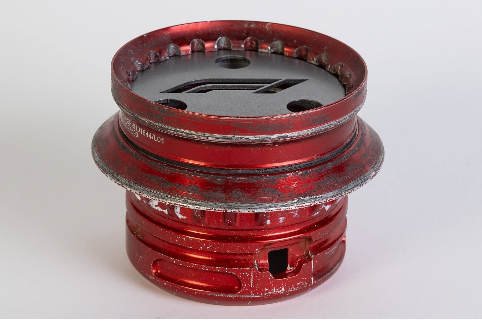 McLaren F1 Rear Wheel Nut Pen Holder - Red Formula One Desk Decor - Ben's Auto Decor