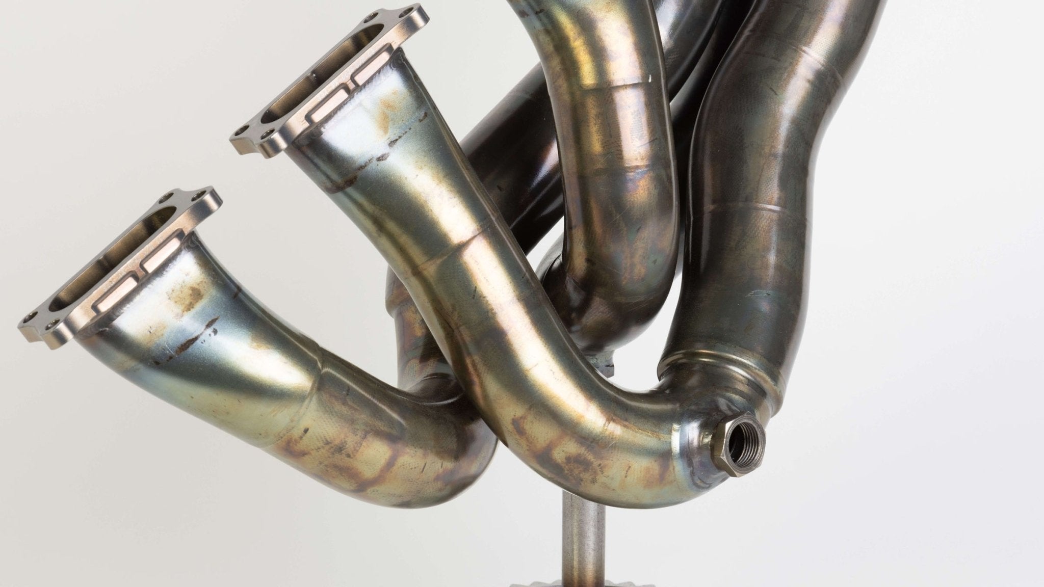 McLaren F1 Sculpture from Genuine Exhaust Manifold - Lando Norris 2019 V6 Patina Car Parts - Ben's Auto Decor