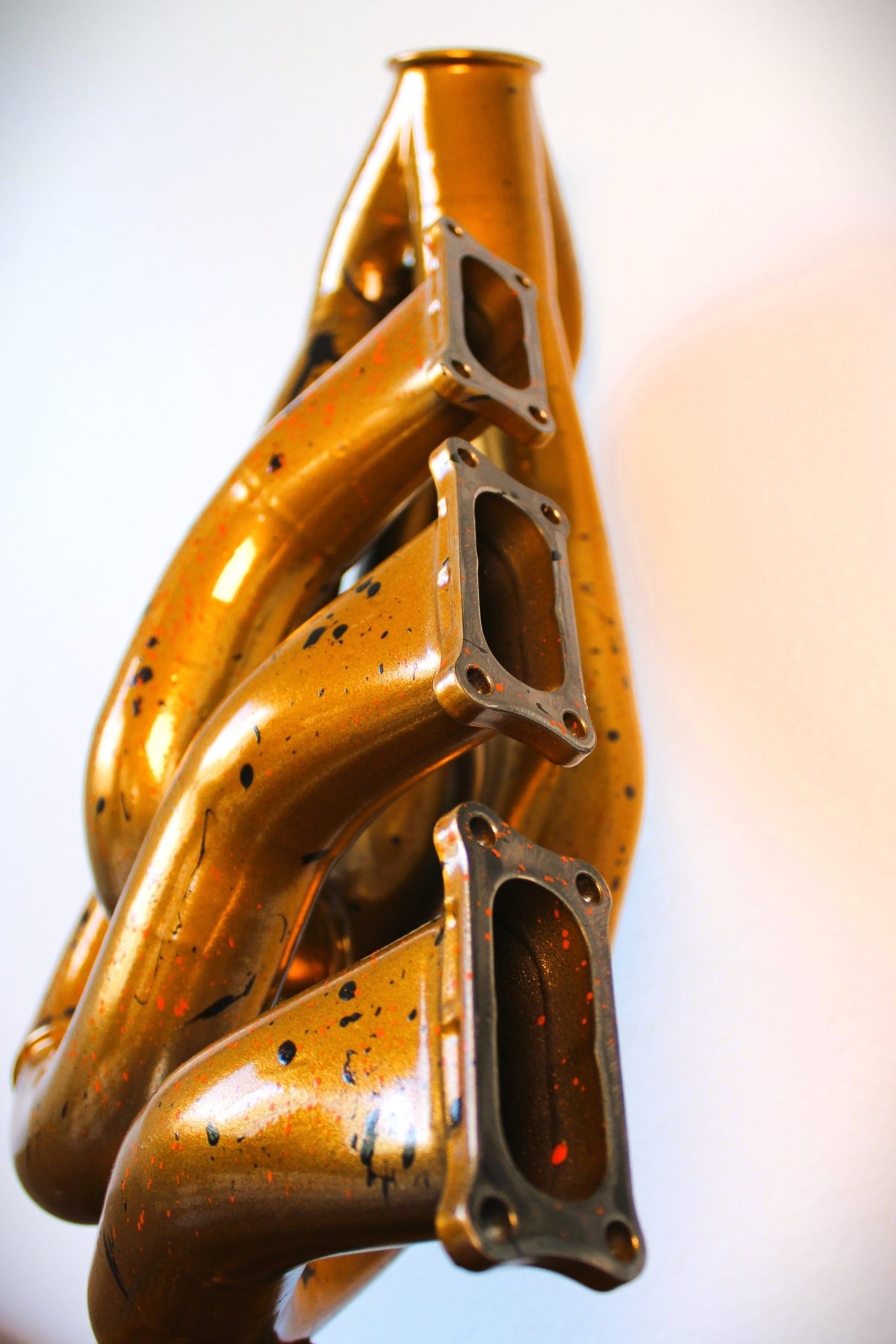 McLaren Formula 1 Exhaust Manifold Sculpture - "Afterburn" - Ben's Auto Decor