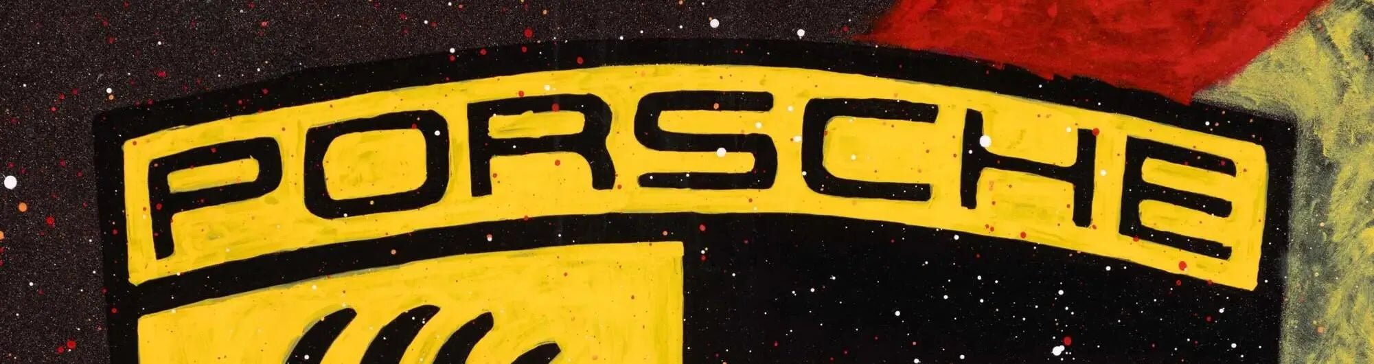 Porsche 944 Hood Wall Art - Hand Painted, Automotive Shop Decor, Original Design - Ben's Auto Decor