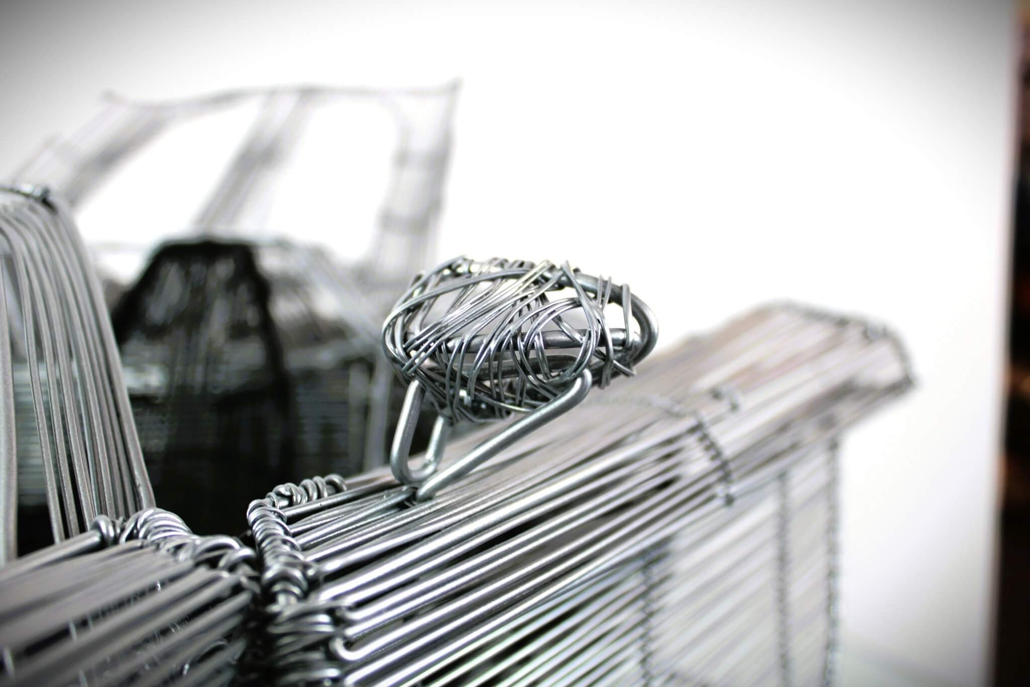 Porsche Carrera GT Wire Car Model - Handcrafted Car Enthusiast Decor, One - Of - A - Kind Masterpiece, Showroom Collectible, Limited Edition - Ben's Auto Decor