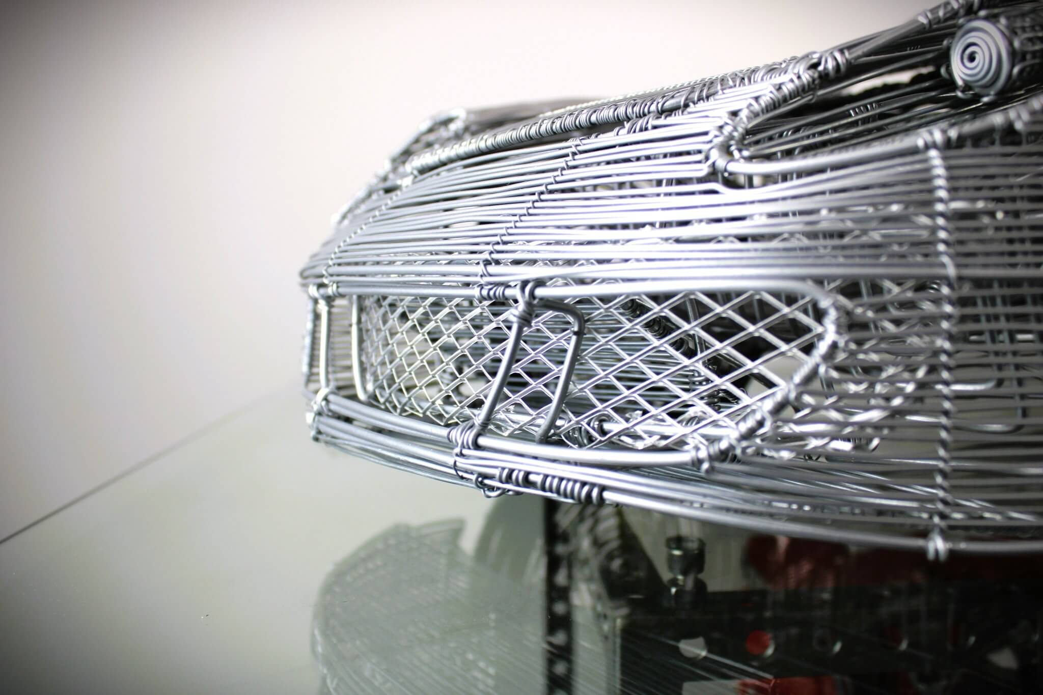 Porsche Carrera GT Wire Car Model - Handcrafted Car Enthusiast Decor, One - Of - A - Kind Masterpiece, Showroom Collectible, Limited Edition - Ben's Auto Decor