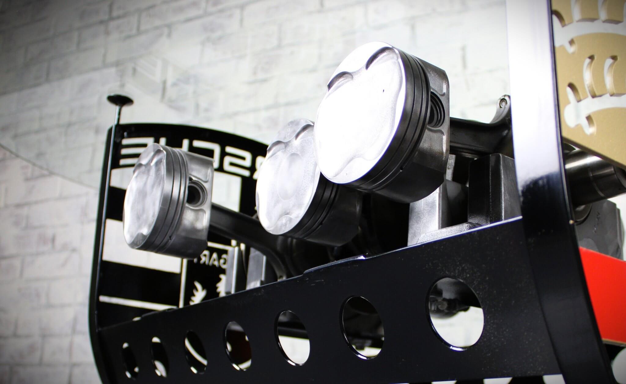 Porsche Flat - 6 Crankshaft Engine Coffee Table - Automotive Decor, Unique Man Cave Furniture - Ben's Auto Decor