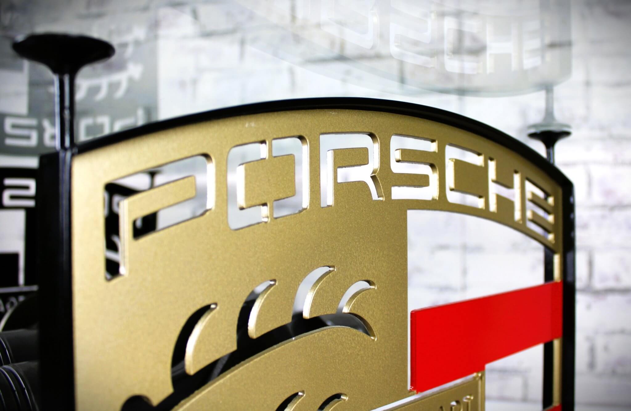 Porsche Flat - 6 Crankshaft Engine Coffee Table - Automotive Decor, Unique Man Cave Furniture - Ben's Auto Decor