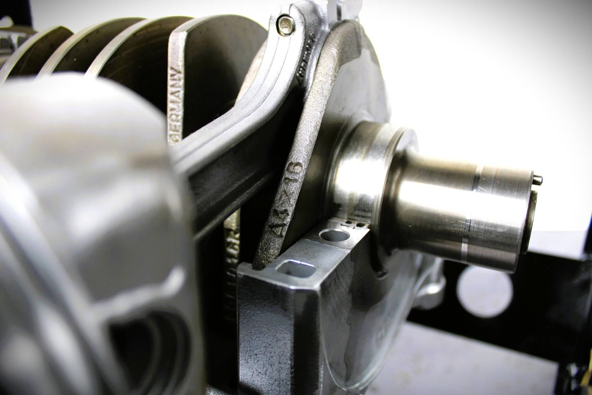 Porsche Flat - 6 Crankshaft Engine Coffee Table - Automotive Decor, Unique Man Cave Furniture - Ben's Auto Decor