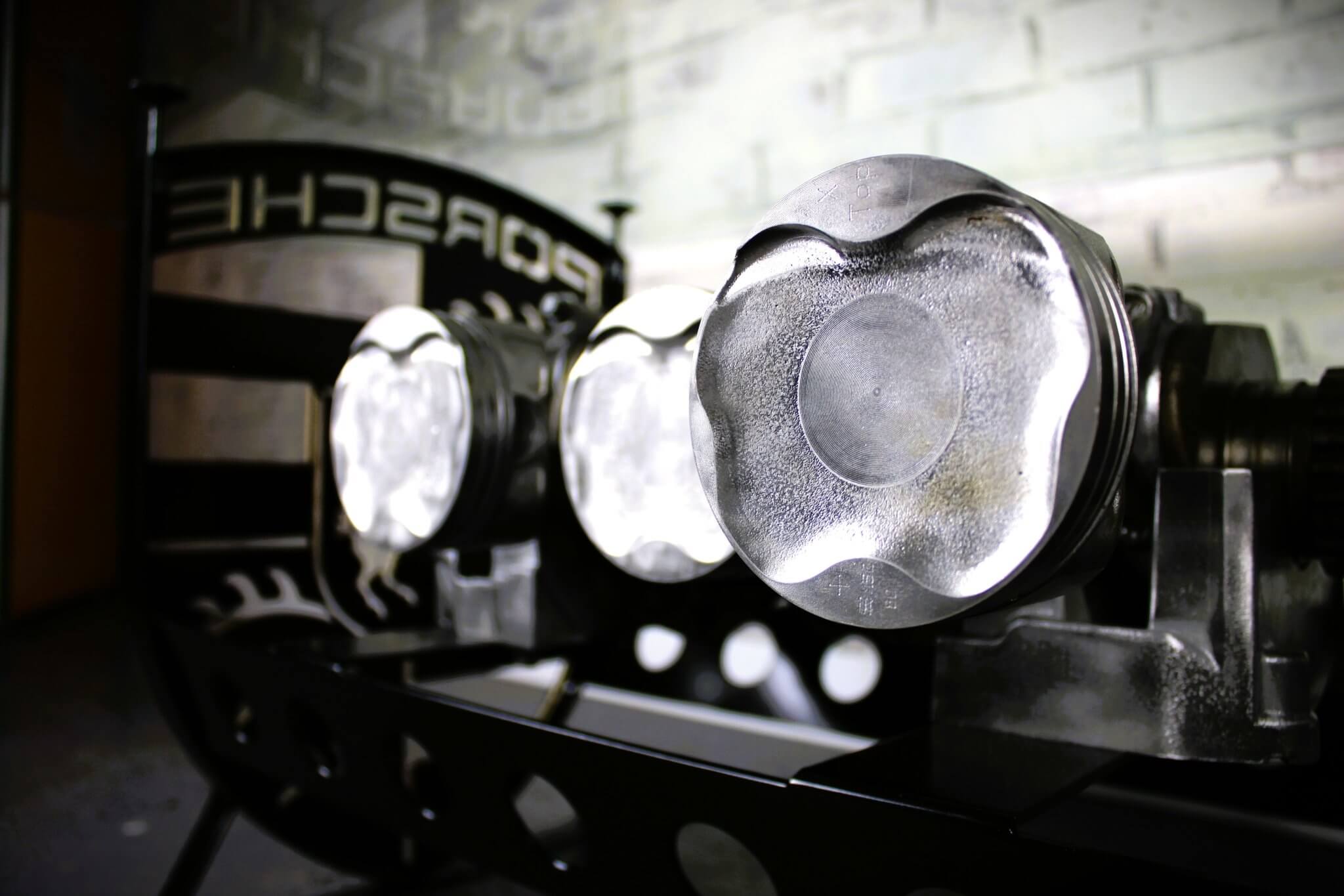 Porsche Flat - 6 Crankshaft Engine Coffee Table - Automotive Decor, Unique Man Cave Furniture - Ben's Auto Decor