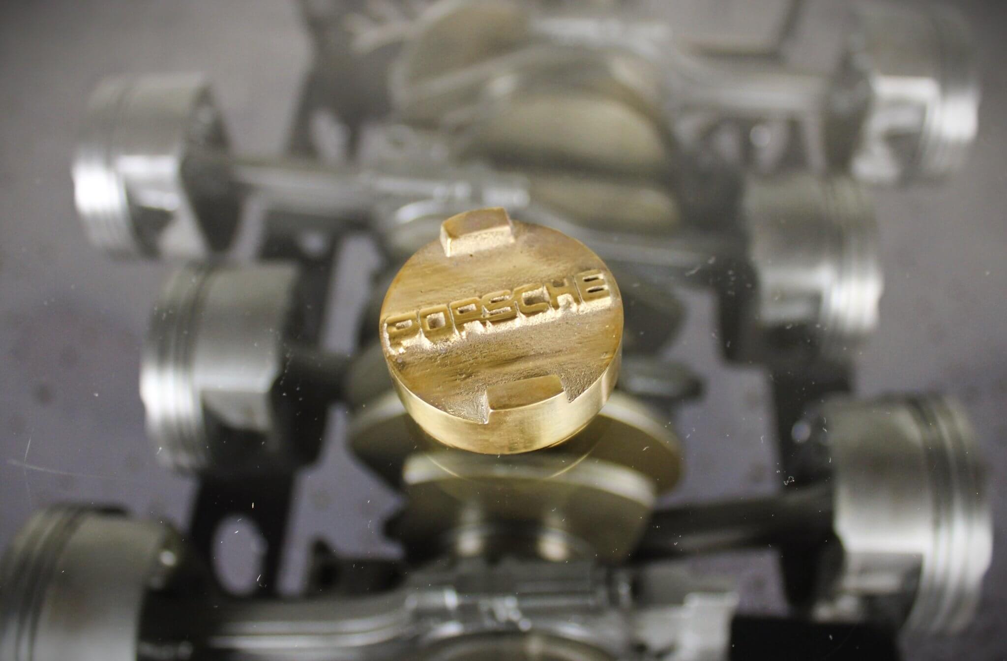 Porsche Flat - 6 Crankshaft Engine Coffee Table - Automotive Decor, Unique Man Cave Furniture - Ben's Auto Decor