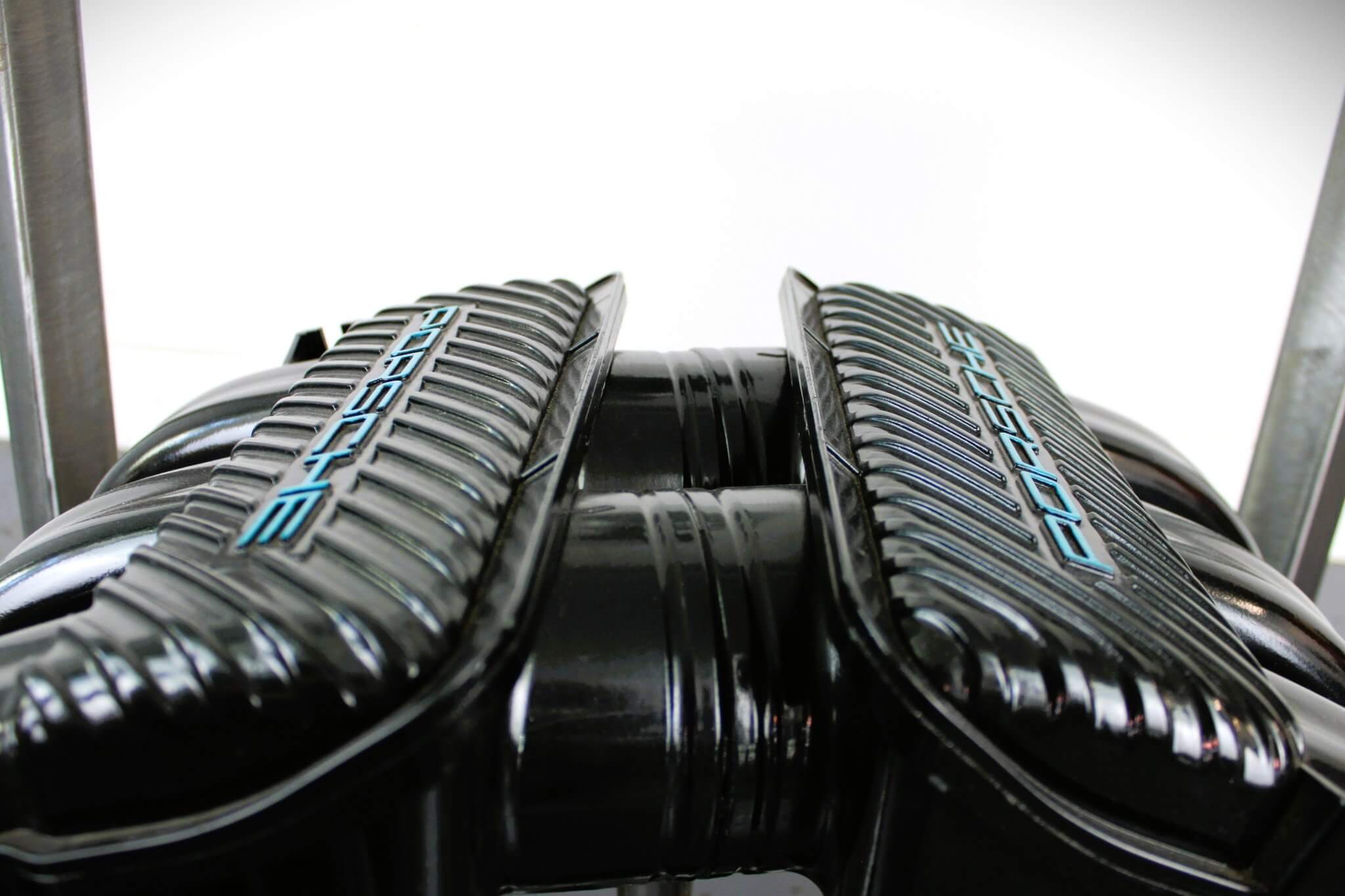 Porsche Intake Manifold Coffee Table - Unique Coffee Table, Automotive Decor, Modern Coffee Table - Ben's Auto Decor