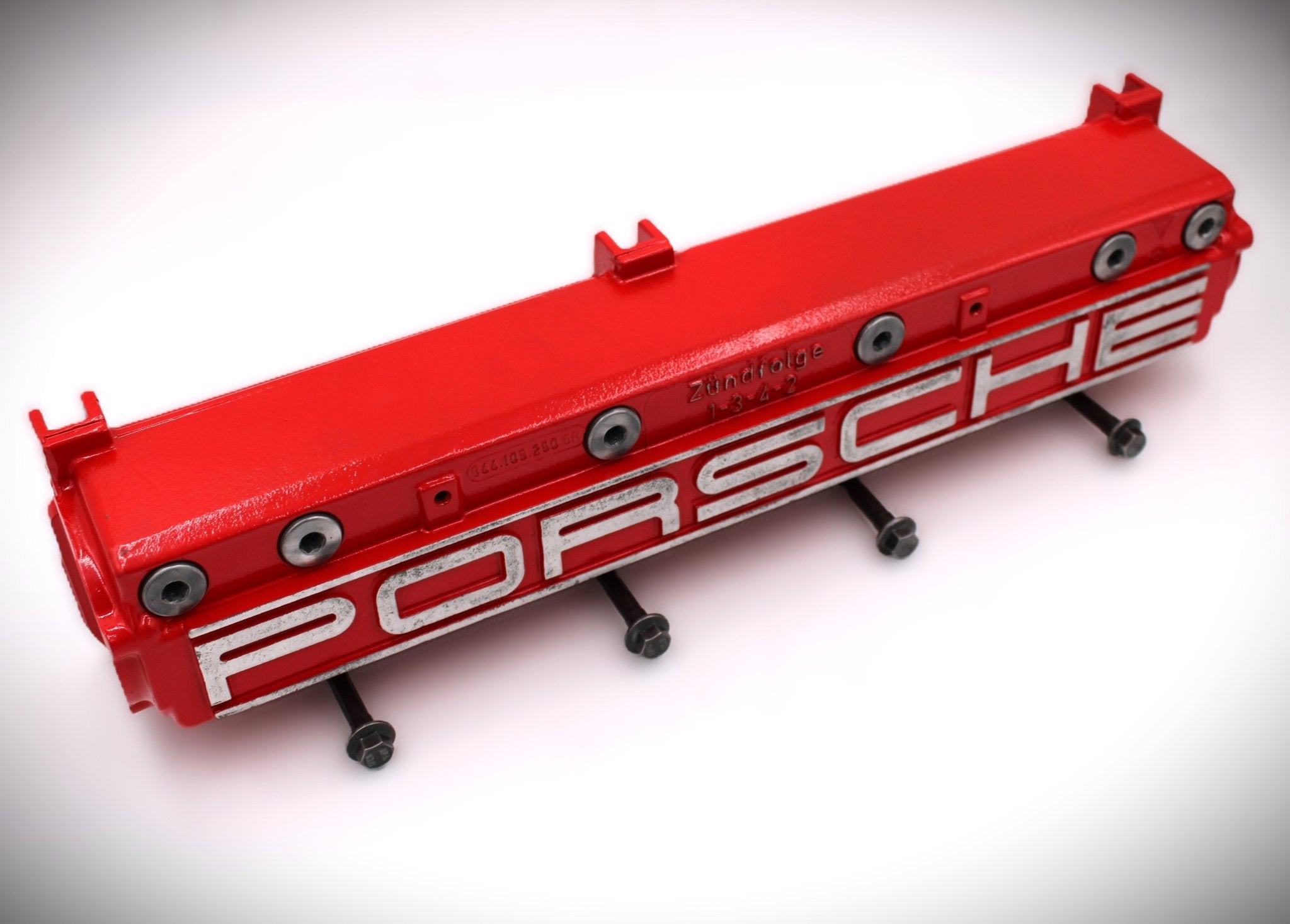 Porsche Intake Manifold Rack – Automotive Wall Decor