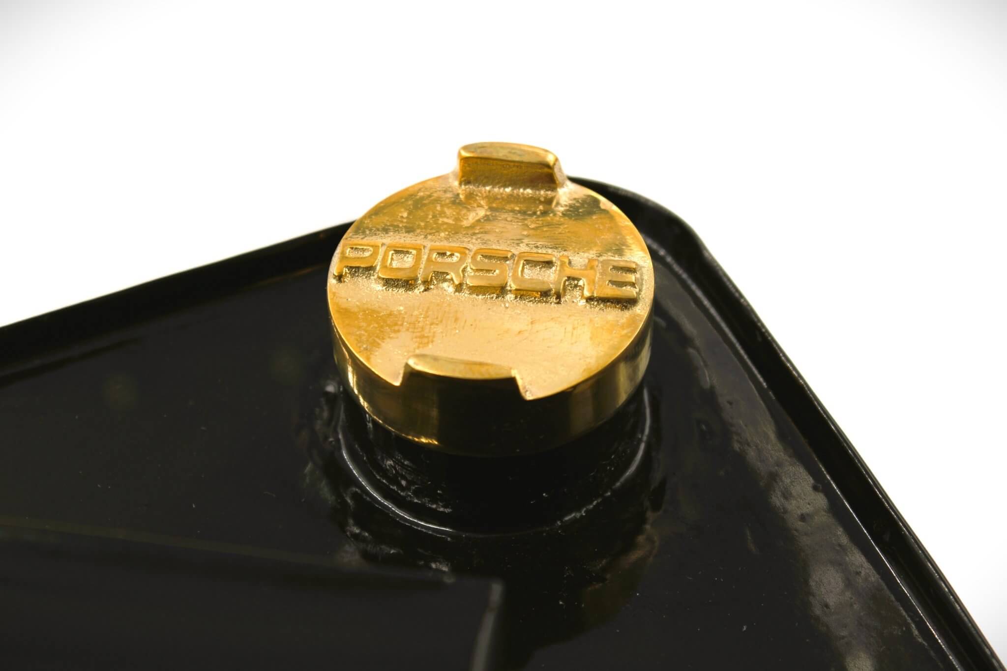 Porsche Vintage Gas Can - Luxury Car Fan Gift, Porsche Logo Art, Cool Home Decor - Ben's Auto Decor