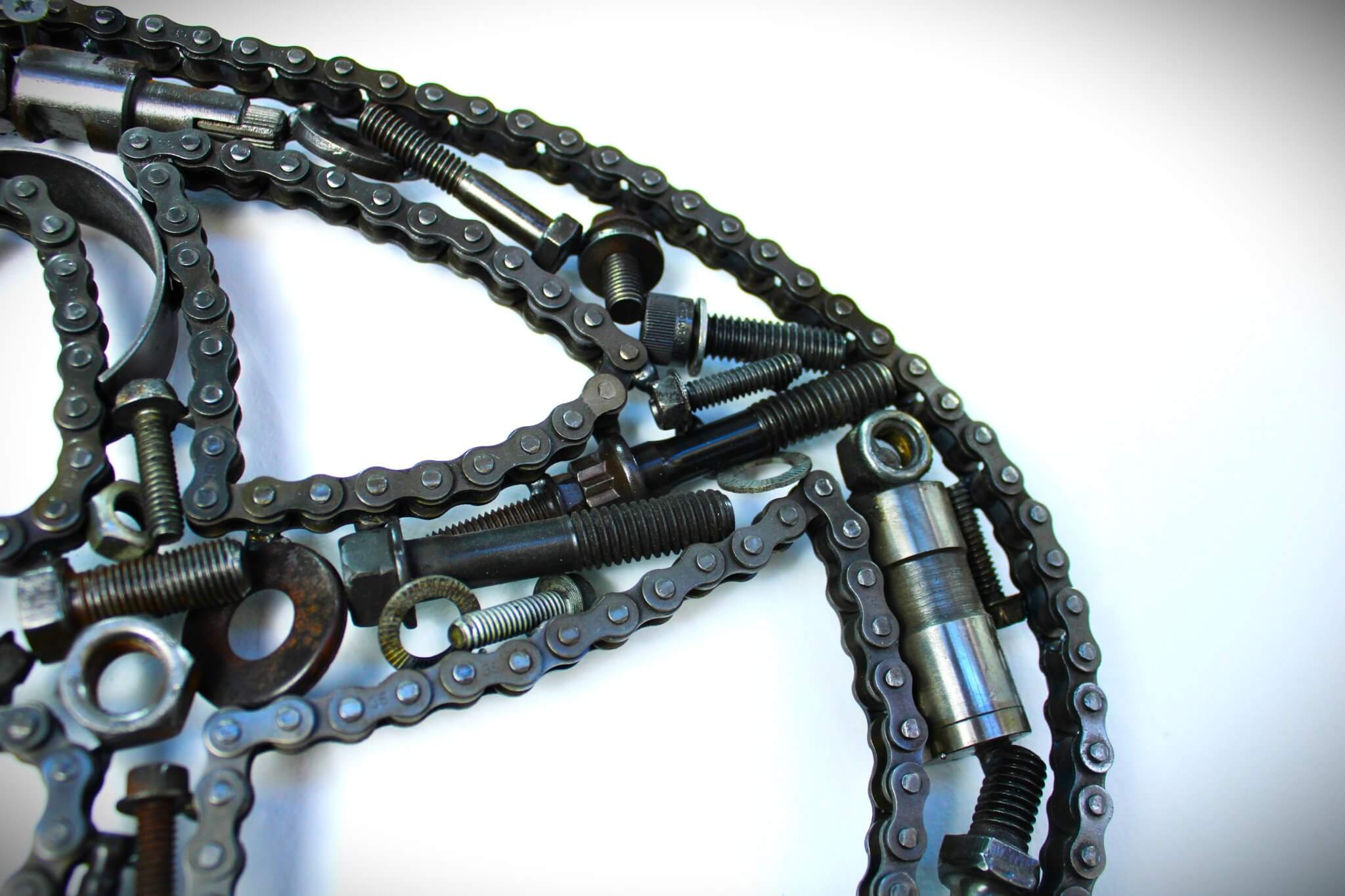 Toyota Logo Car Part Art - Automotive Wall Art, Handcrafted Gift for Auto Enthusiasts - Ben's Auto Decor