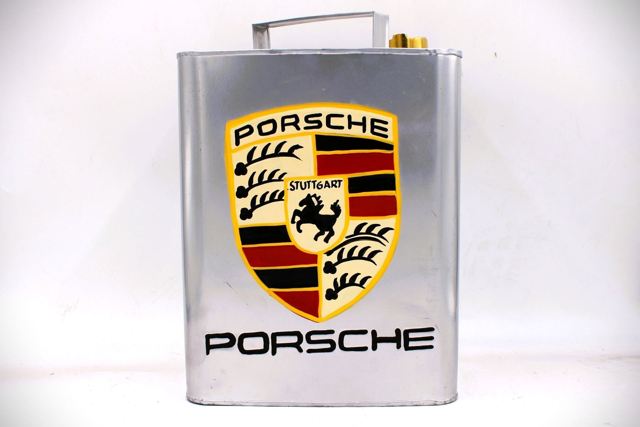 Vintage - Style Porsche Fuel Can – Hand - Painted & Limited Edition - Ben's Auto Decor