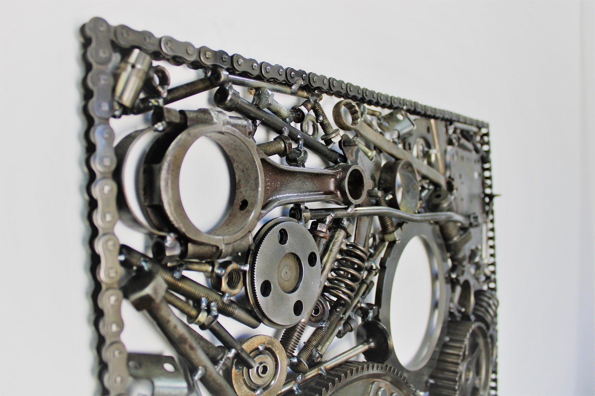 Automotive Wall Art - Auto Part Art, Car Enthusiast Gift, Automotive House Decor - Ben's Auto Decor