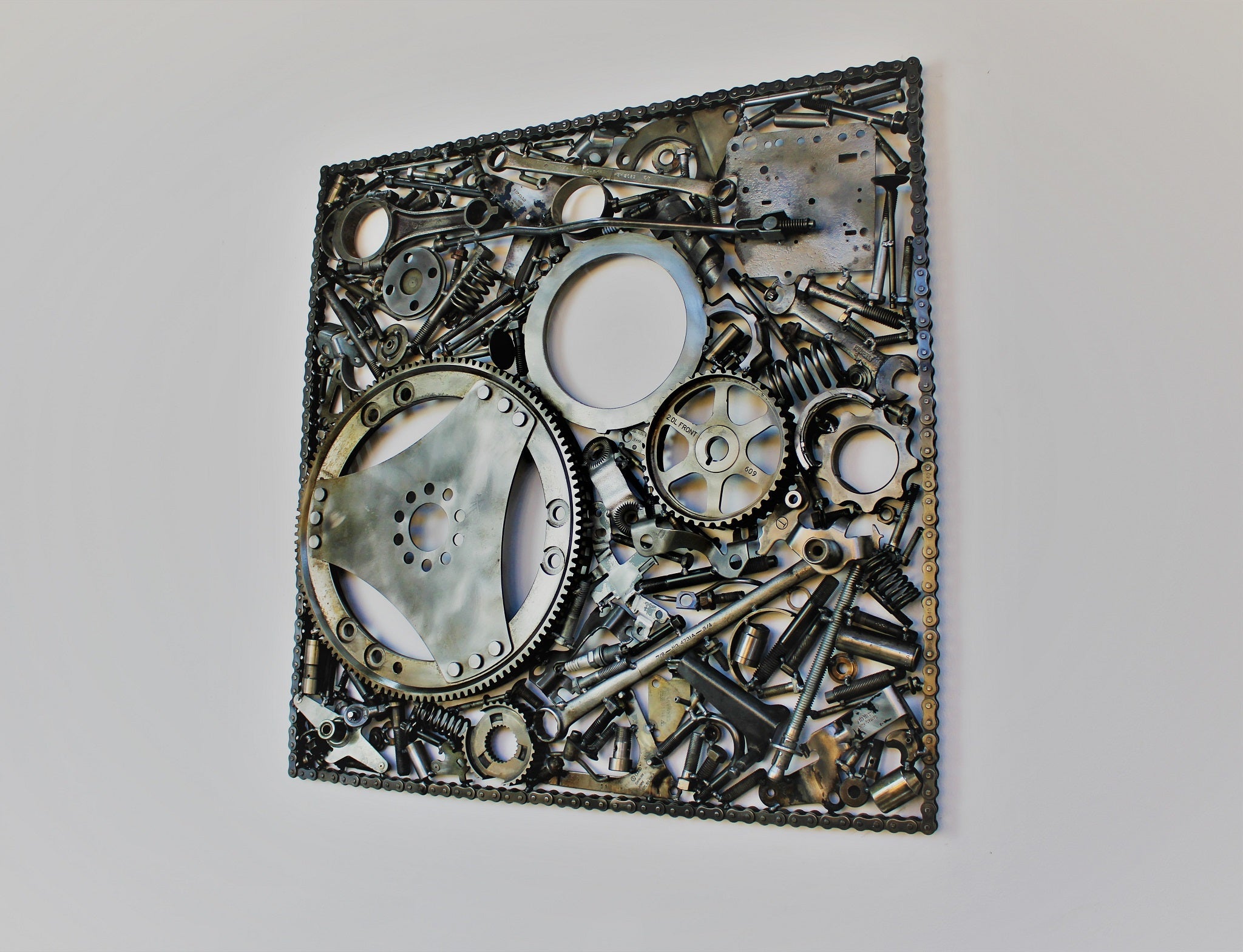 Automotive Wall Art - Auto Part Art, Car Enthusiast Gift, Automotive House Decor - Ben's Auto Decor