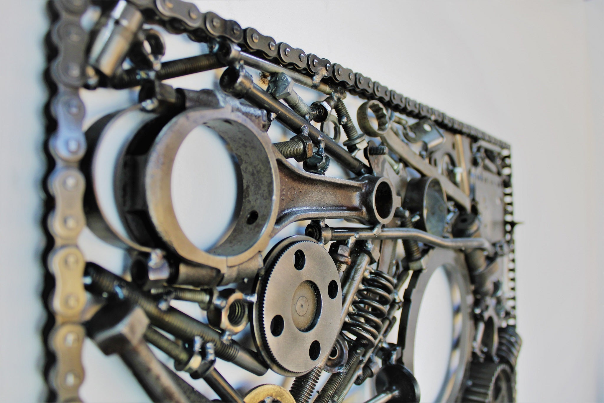 Automotive Wall Art - Auto Part Art, Car Enthusiast Gift, Automotive House Decor - Ben's Auto Decor