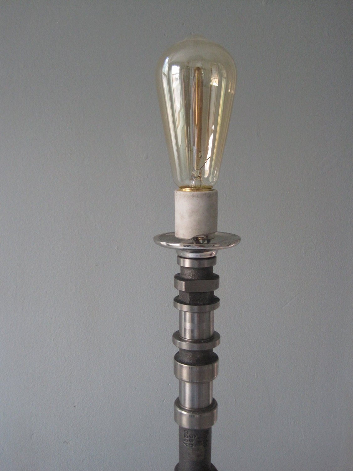 Camshaft Lamp - For Gearheads, Man Caves, and Bachelor Pads, Steampunk Lamp - Ben's Auto Decor