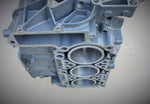 Load image into Gallery viewer, Close-up view of a Porsche engine wine rack finished in gray.
