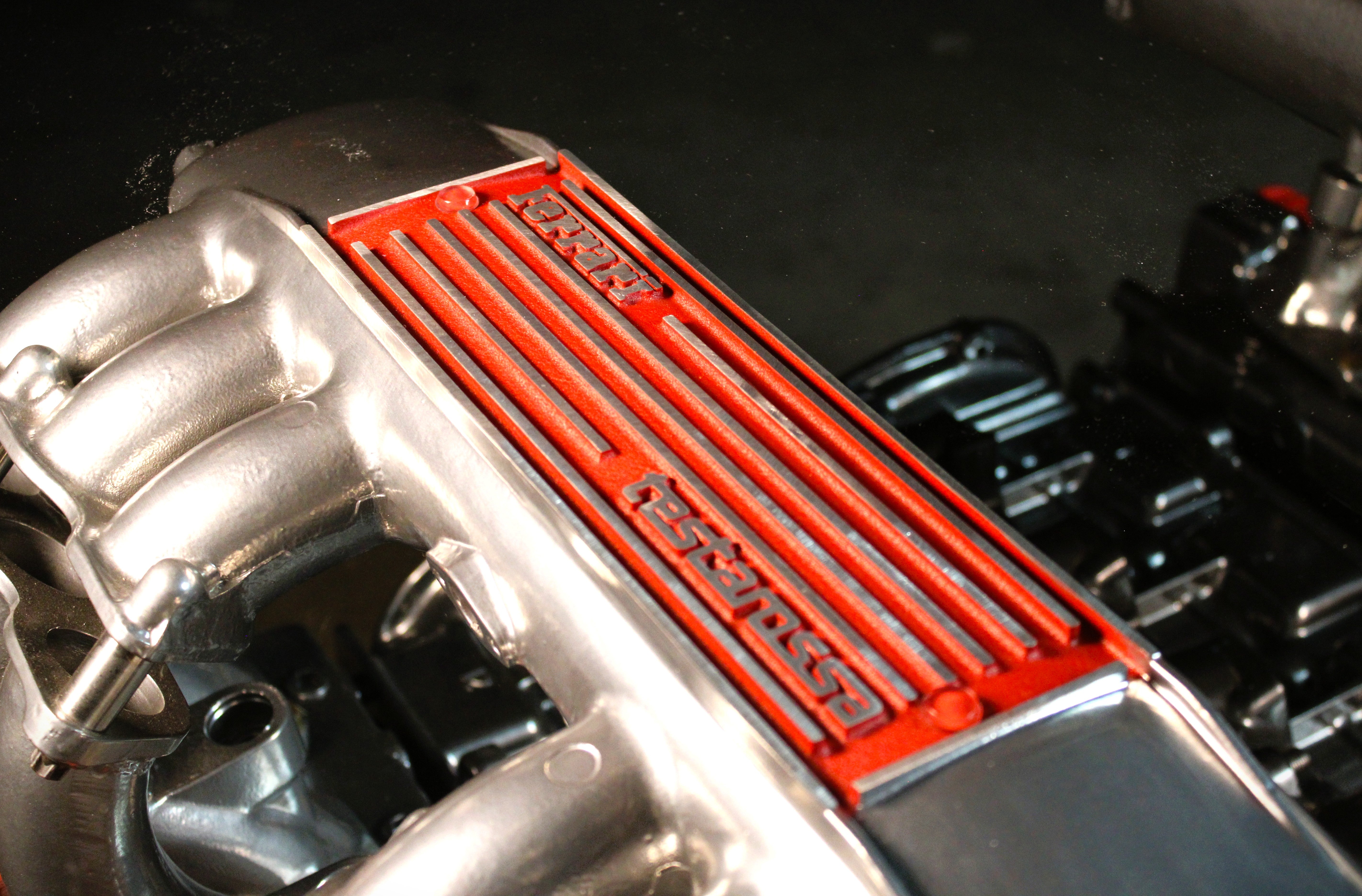 Cuore Aperto — Ferrari Testarossa Flat-12 Sculptural Table