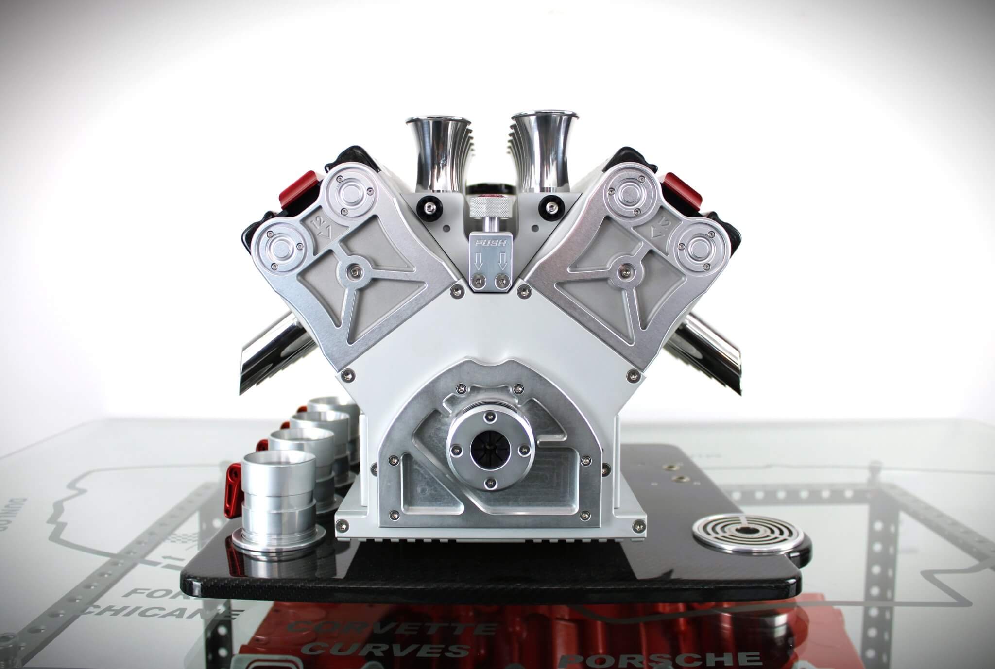 Automotive Espresso Machine - Functional V12 Engine Espresso Maker, Coffee Machine, High - end Showroom Design - Handmade Masterpiece - Ben's Auto Decor