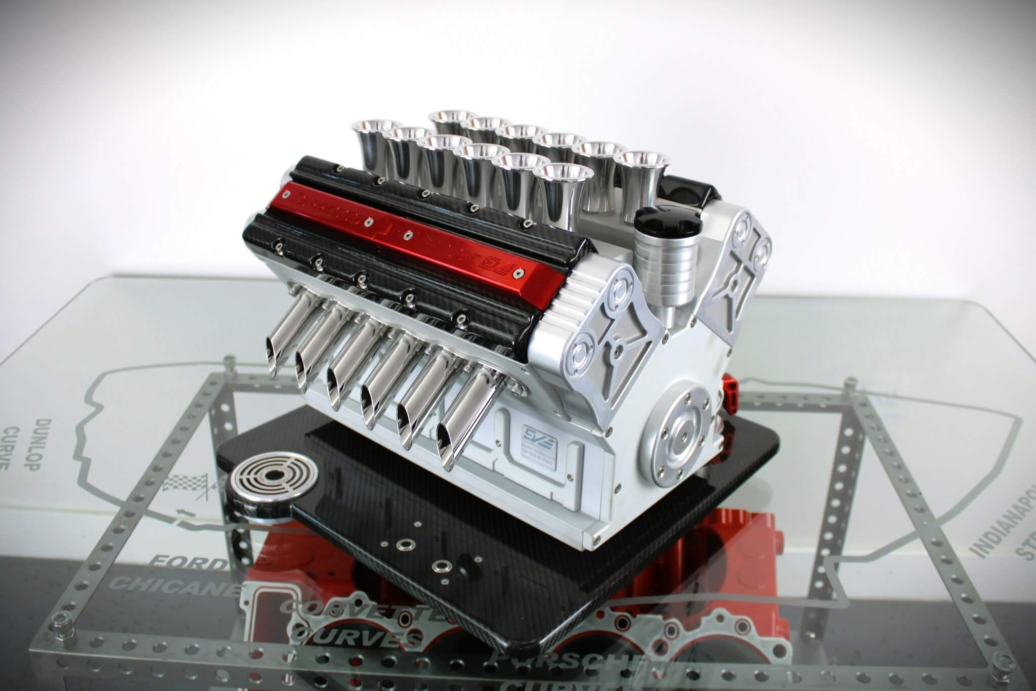Automotive Espresso Machine - Functional V12 Engine Espresso Maker, Co