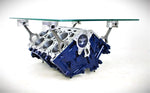 Load image into Gallery viewer, Bentley Engine Block Coffee Table - Genuine Bentley W12 Motor, Man Cave Furniture - Ben&#39;s Auto Decor
