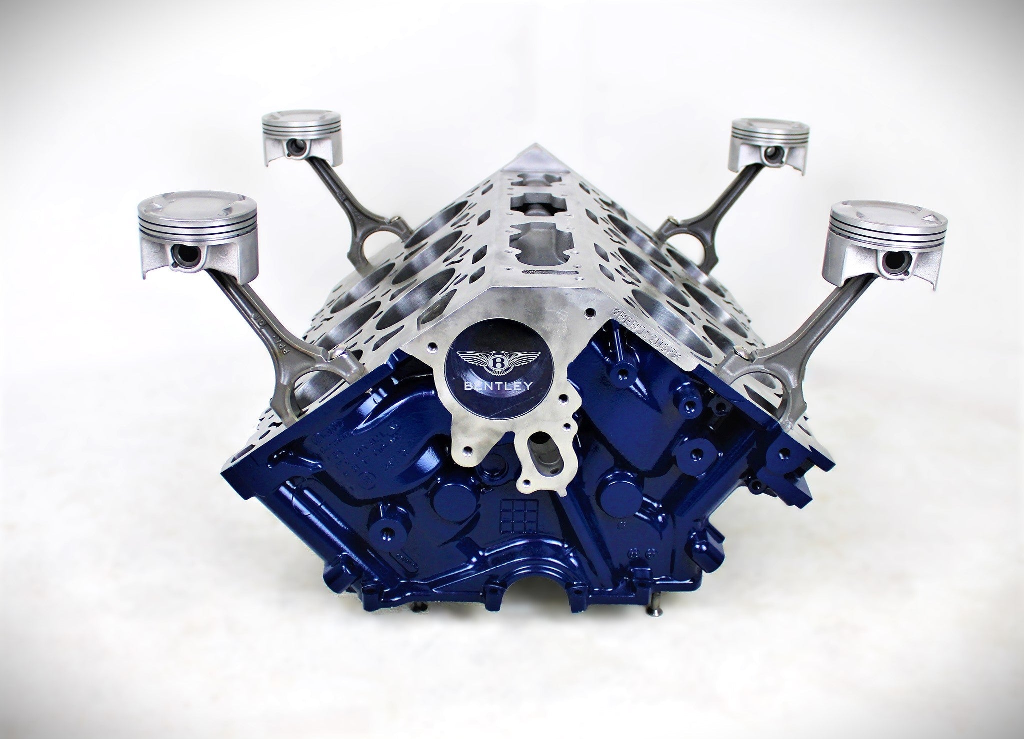 Bentley Engine Block Coffee Table - Genuine Bentley W12 Motor, Man Cave Furniture - Ben's Auto Decor