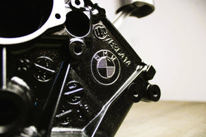 BMW M Series V10 Engine Block Coffee Table - BMW M - Power Color Scheme, Man Cave Furniture - Ben's Auto Decor