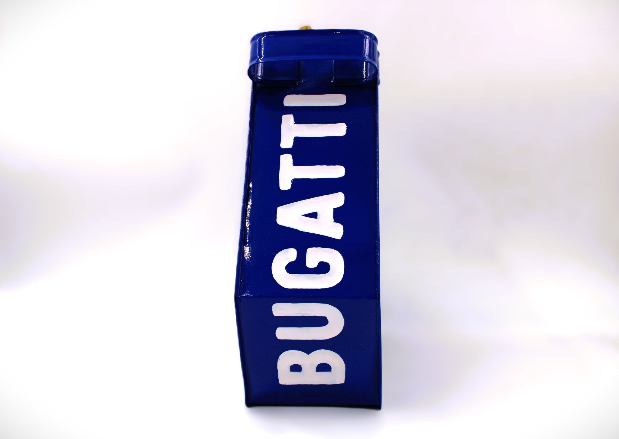 Bugatti Vintage Gas Can - Unique Man Cave Decor, Handmade Automotive Decor for Car Enthusiasts - Ben's Auto Decor