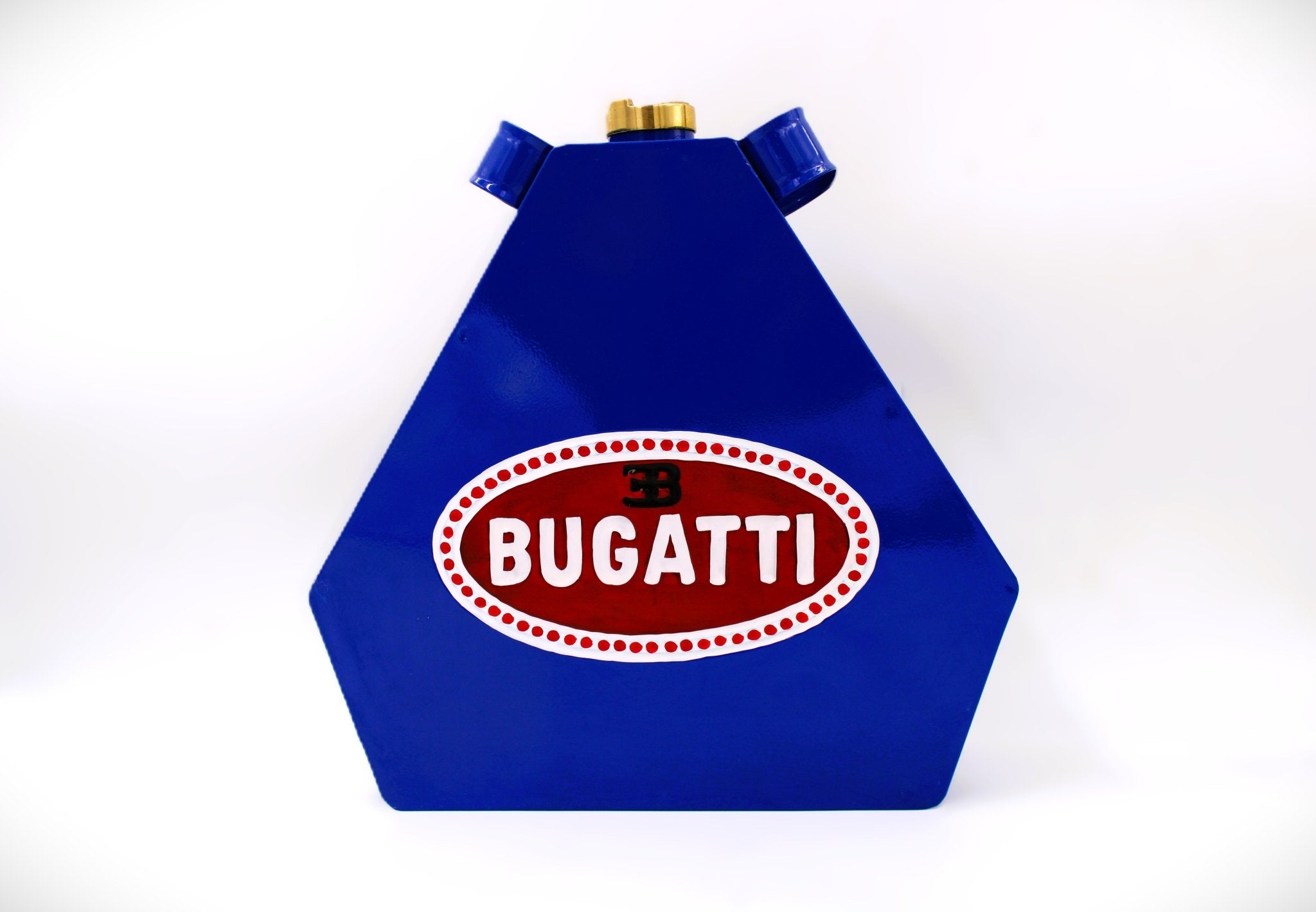 Bugatti Vintage Gas Can - Unique Man Cave Decor, Handmade Automotive Decor for Car Enthusiasts - Ben's Auto Decor