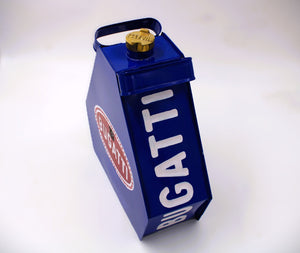 Bugatti Vintage Gas Can - Unique Man Cave Decor, Handmade Automotive Decor for Car Enthusiasts - Ben's Auto Decor