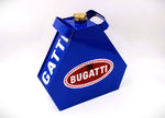 Load image into Gallery viewer, Bugatti Vintage Gas Can - Unique Man Cave Decor, Handmade Automotive Decor for Car Enthusiasts - Ben&#39;s Auto Decor
