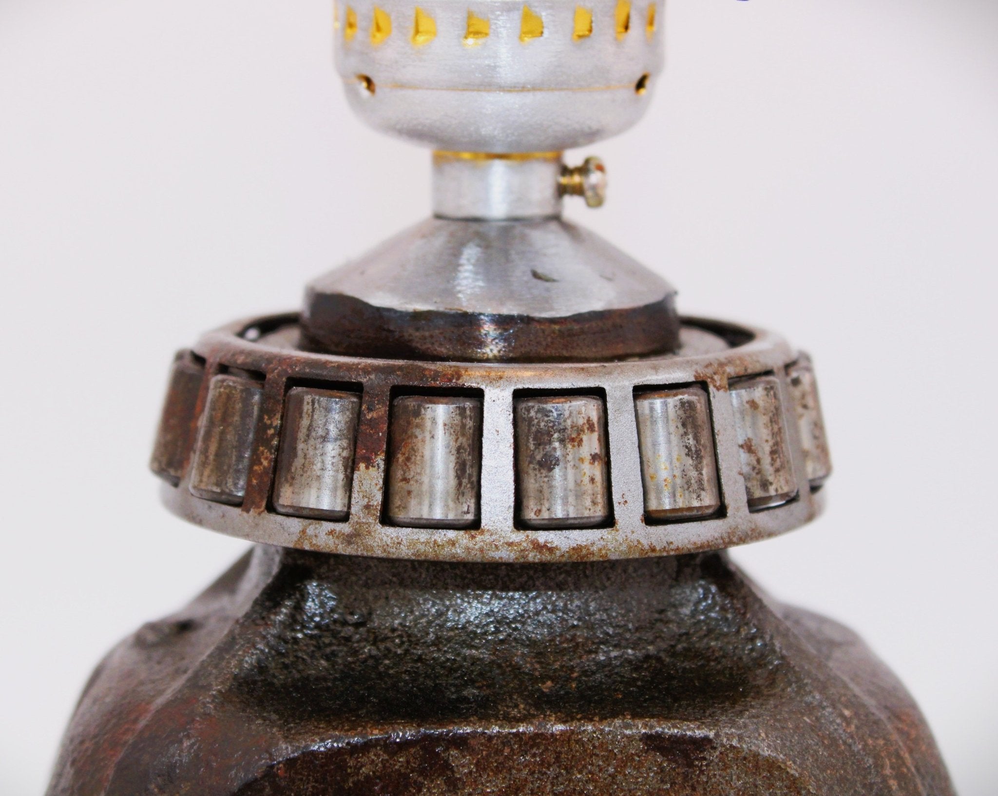 Car Differential Lamp - Rear Diff Automotive Decor, Steampunk Lamp, Unique Upcycled Lighting - Ben's Auto Decor