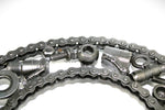 Load image into Gallery viewer, Car Part Letter C - Metal Automotive Wall Art, Unique Shelf Decor - Ben&#39;s Auto Decor
