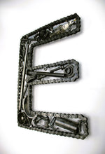 Load image into Gallery viewer, Car Part Letter E - Motorhead Gift, Unique Petrolhead Decor, Custom Metallic Wall Art - Ben&#39;s Auto Decor
