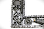 Load image into Gallery viewer, Car Part Letter L - Man Cave Wall Art, Steampunk Metal Last Name Sign - Ben&#39;s Auto Decor
